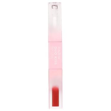 Imagem de Batom Duo Kiss Labial 5G 2 Em 1 Gloss Matte Ruby Rose HBL6203, DK12