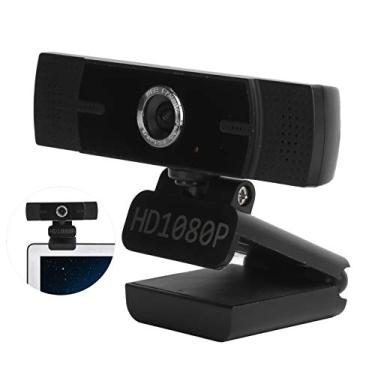 Imagem de 01 Webcam USB 1080p ou streaming online de classe compatível com Zoom/Skype