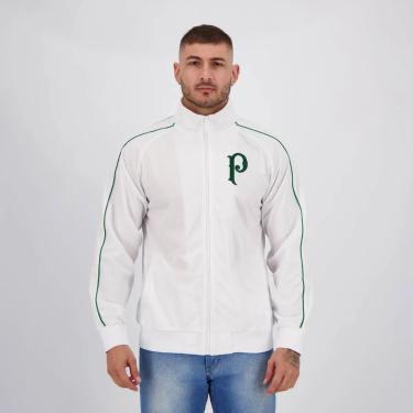 Imagem de JAQUETA MASCULINA TRILOBAL PALMEIRAS BRANCA-Masculino