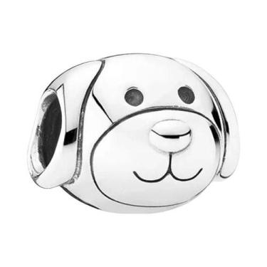 Imagem de Meninas 925 Prata Esterlina Pata Impressão Poodle Filhote De Cachorro 