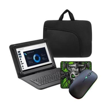 Imagem de Capa Com Teclado Kit Mouse P/ Tablet Galaxy Tab A9 - BDNET