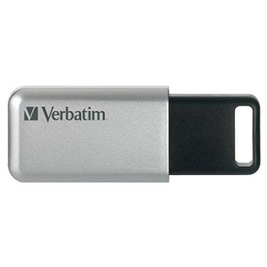 Imagem de Verbatim 32 GB Store'n' Go Secure Pro USB 3.0 Flash Drive com criptografia de hardware AES 256 - Prata