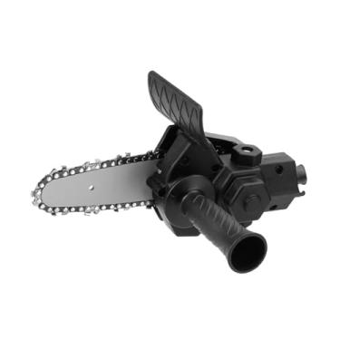 Imagem de IEUDNS Corrente elétrica viu Cutter de madeira portátil pequena máquina de serra para galhos de árvores podando homens pai marido mulheres mulheres, Preto