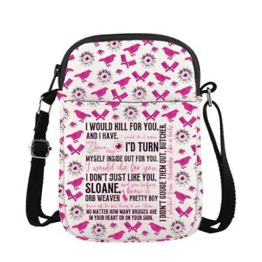 Imagem de WSNANG Bolsa tiracolo inspirada em açougueiro, romance escuro, mercadoria inspirada em Brynne, bolsa de ombro para livros, Sloane Cb, Moderno