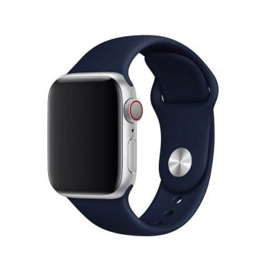 Imagem de Pulseira Azul Cobalto Para Apple Watch, Iwo, W26 - Sm 42Mm