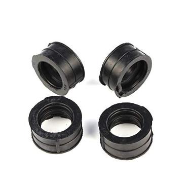 Imagem de ROYAL SUN 4 peças de botas de coletor de admissão de carburador # 4BR-13598-10-00 para XJ600 Seca II 1998 substitui o número de peça 4BR-13598-10-00