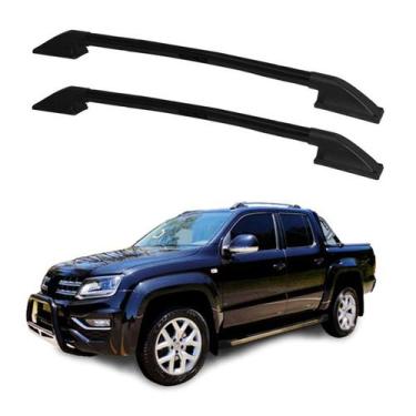 Imagem de Rack Teto Longarina Amarok 2014 2015 2016 2017 Colado Preto - CCF