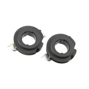 Imagem de Hihaha Suporte de lâmpada de LED H7, adaptador de soquete, suporte de base, clipe para BMW E60 ML450 ML500 GLA63 AMG GL350 E350 ML350 GTI (pacote com 2) material durável