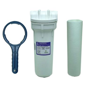 Imagem de Filtro Água Completo p/ Caixa Dágua Cavalete De Entrada 9