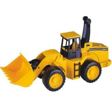 Imagem de Pá carregadeira still novo trator - Roma Brinquedos, Amarelo, Carregad