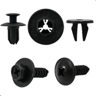 Imagem de Kit 12 Grampo Parabarro Dianteiro Hb20 2012 13 14 15 16 17 18 2019 - P