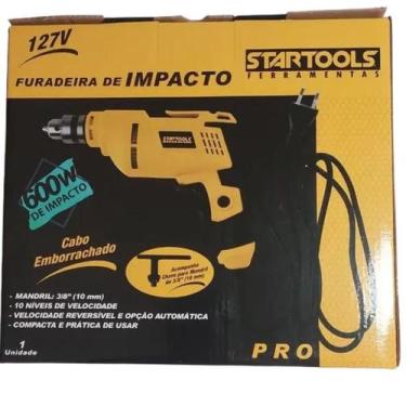 Imagem de Furadeira de Impacto com Mandril 3/8" e Torque 10Nm - STARTOOLS
