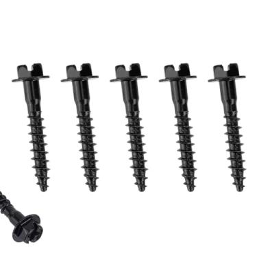 Imagem de lasuroa 5 Peças BAS01003 Parafusos para Caixa de Ar, Parafusos Retenção para Caixa Filtro de Ar em Aço Carbono Número Peça Substituição 6509605AA, 11549031 Compatível com Pacifica Ram e Mais