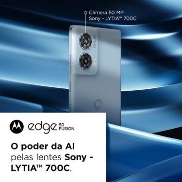 Imagem de Smartphone motorola edge 50 fusion xt24292 nfc nano esim de 256gb 12gb