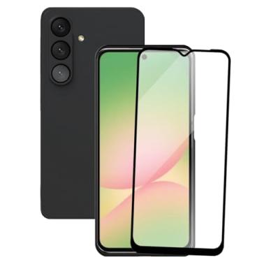 Imagem de Película de Vidro 3D e Capa Capinha Preta Para Galaxy A56