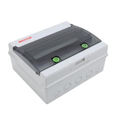 Imagem de ZJchao Caixa de Disjuntor Ao Ar Livre 12 Vias IP66 Caixa Elétrica à Prova de Chuva Com Trava