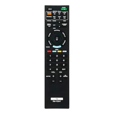 Imagem de Vinabty New rmyd047 RM-YD047 Controle remoto de substituição para Sony BRAVIA TV KDL-32BX305 KDL-32EX305 KDL-32EX306 KDL-32EX405 KDL-32EX605 KDL-32EX607 KDL-32EX705 KDL-32EX707 KDL-32EX715 KDL-32EX717 KDL-32EX717 KDL-32EX717 KDL-32EX717 40BX405