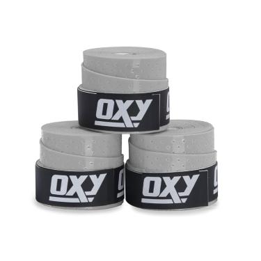 Imagem de Overgrip Oxy Perforated Com 3 Unidades Cinza