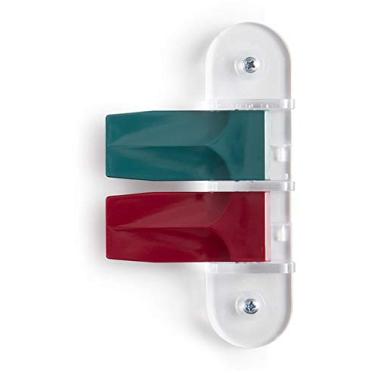 Imagem de Sinais de sala de exames - Kull Industries - Bandeiras médicas de porta para hospitais, consultórios médicos, clínicas (cores de designer, sistema de 2 bandeiras, 7,6 cm)