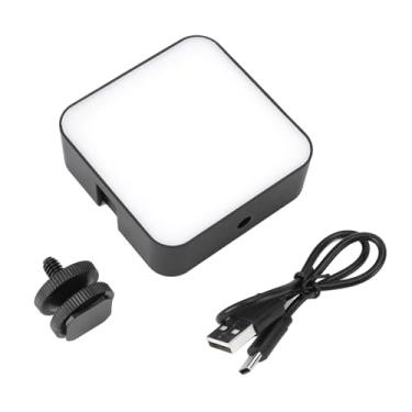 Imagem de YWBL-WH Câmera LED Compacta Luz de Luz de Vídeo na Câmera para Gravação Em Vlogging, Bateria Recarregável Duradoura, Adequada para Fotografia da Natureza