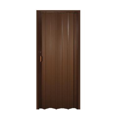 Imagem de Porta Sanfonada PVC Multilit 0,96m x 2,10m Mogno