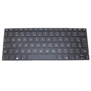 Imagem de Teclado de laptop Para CCE Ultra Thin S23 S23B S43 641100184011 V1383AIAR BR Brasil Preto sem moldura Novo