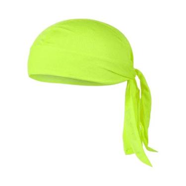 Imagem de Chapéu Pirata De Malha Respirável Leve De Secagem Rápida De Cor Sólida