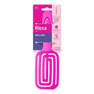 Imagem de Escova flex wet & dry rosa - ricca 