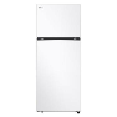 Imagem de Geladeira LG Frost Free Inverter 395L Duplex Cor Branca  - GN-B392PQW2