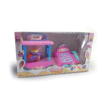 Imagem de Kit Infantil Caixa Registradora e Sorveteira – Brinquedo Educativo e Divertido