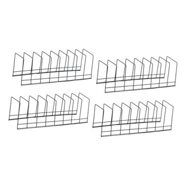 Imagem de Generic 4 peças de utensílios de secagem, suporte para costela, escorredor de pratos de aço inoxidável, suporte para utensílios multifuncionais, escorredores, Suporte para Pratos Pretos