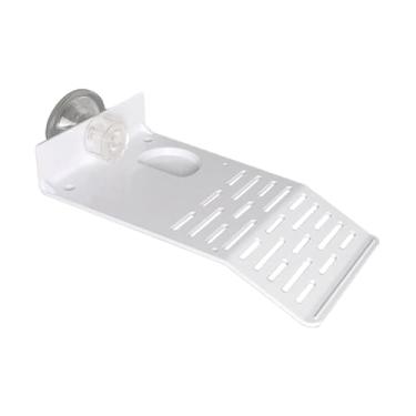 Imagem de Bothyi Plataforma de aquecimento para tartarugas, doca branca para répteis, com ventosa, plataforma de bronzeamento artificial para tanque de água de animais, S