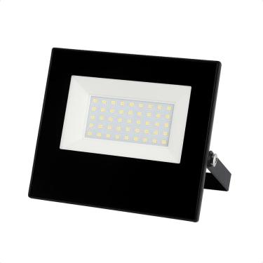 Imagem de Refletor Holofote Led 50W Branco Frio 6500K Preto 110/220V