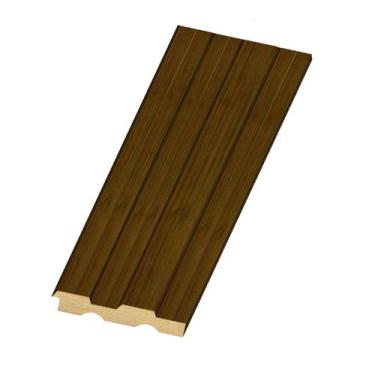 Imagem de Painel Ripado MDF 270x10,5x1,5cm - Imbuia - Moldufama