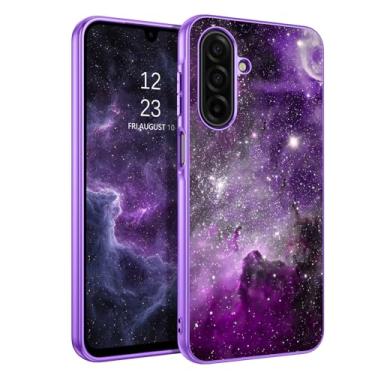 Imagem de BENTOBEN Capa para Samsung Galaxy A17 5G, brilha no escuro, Slim Fit Hard PC macio flexível TPU bumper à prova de choque capa protetora feminina protetora contra quedas para Samsung A17 5G 6,7