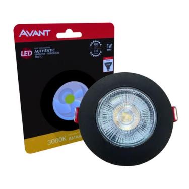 Imagem de Spot LED Redondo Preto 5W 3000K - Ref. 865251375 - AVANT