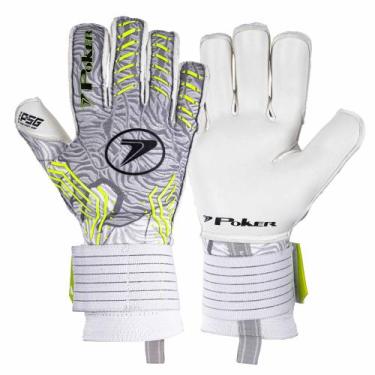 Imagem de Luva de Goleiro Profissional+ Poker Breath, Br, Amc, 11