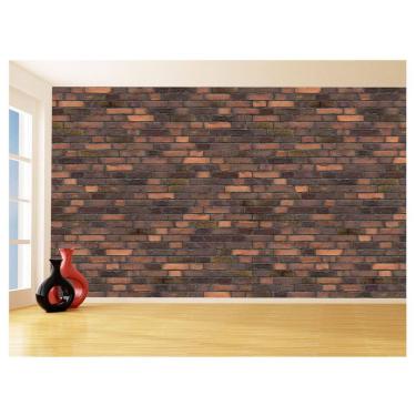 Imagem de Papel De Parede 3D Tijolo Sala Tijolinho Vista 3,5M Xbr16