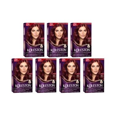 Imagem de Coloraçao Koleston 46 Borgonha - Kit C/7Un