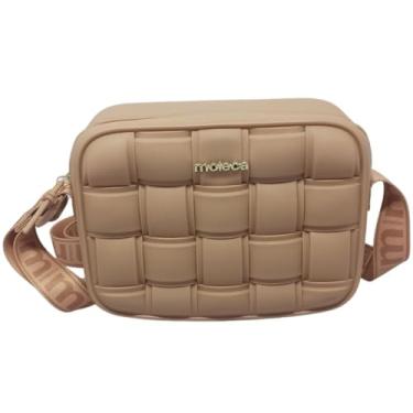 Imagem de Moleca, Bolsa Moleca Infantil Trançada – Estilo Casual para Meninas (Nude)