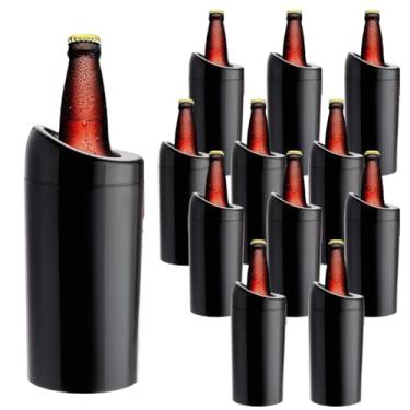 Imagem de Porta Garrafa Térmico Camisinha Para Cerveja 600ml Kit 36pçs (PRETO)