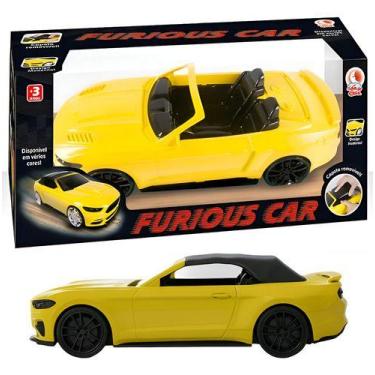 Imagem de Brinquedo Infantil Carro Carrinho Corrida Esportivo Criança - LUA DE C