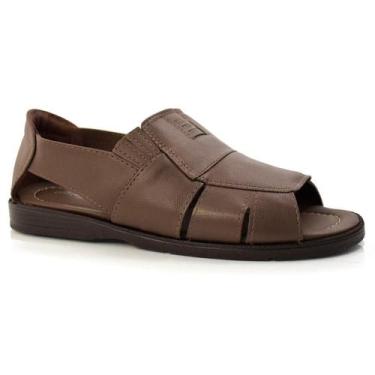 Imagem de Papete de Couro Masculina Italianinho 34506, Marrom, 39