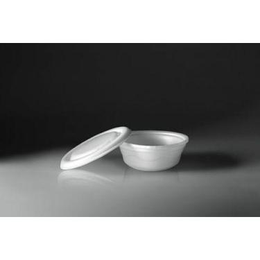 Imagem de 25 Un Pote Isopor Com Tampa 200ml - Meiwa