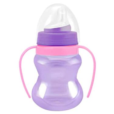 Imagem de Copo Treinamento Antivazamento Com Alça - Petita - 240ml, Roxo