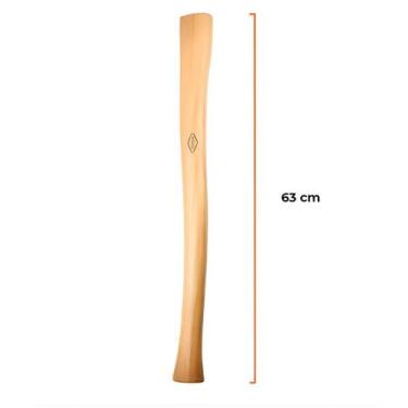 Imagem de  Cabo de Machado 630mm Wenzel  Madeira Ergonômica e Resistente - Plug 