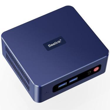 Imagem de Beelink Mini PC SER3 AMD Ryzen 3 3200U (até 3,5 GHz), 16GB DDR4 2400MT/s 500GB PCIE3.0 SSD Mini computador, Radeon Vega 3 Graphics 3core 1200 MHz, 1000Mbps LAN, Dual HDMI 4K Display Home-Office PC
