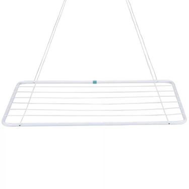 Imagem de Varal De Teto De Aço 90cm - 006006 - Mor Varal Teto 0,90 Aco Mor 006006