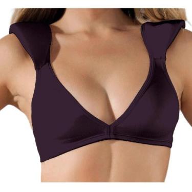 Imagem de Sutiã Cinta Moderna 368 Com Ombreira, Preto, M