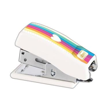 Imagem de Grampeador 12 Folhas Mini com Extrator Be Nice + 830 Grampos - Tilibra